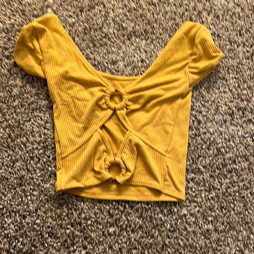 Mustard color shirt